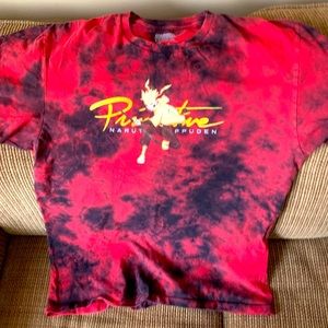 Naruto Primitive Tie-Die Tee